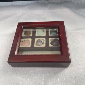 heart shaped pendants